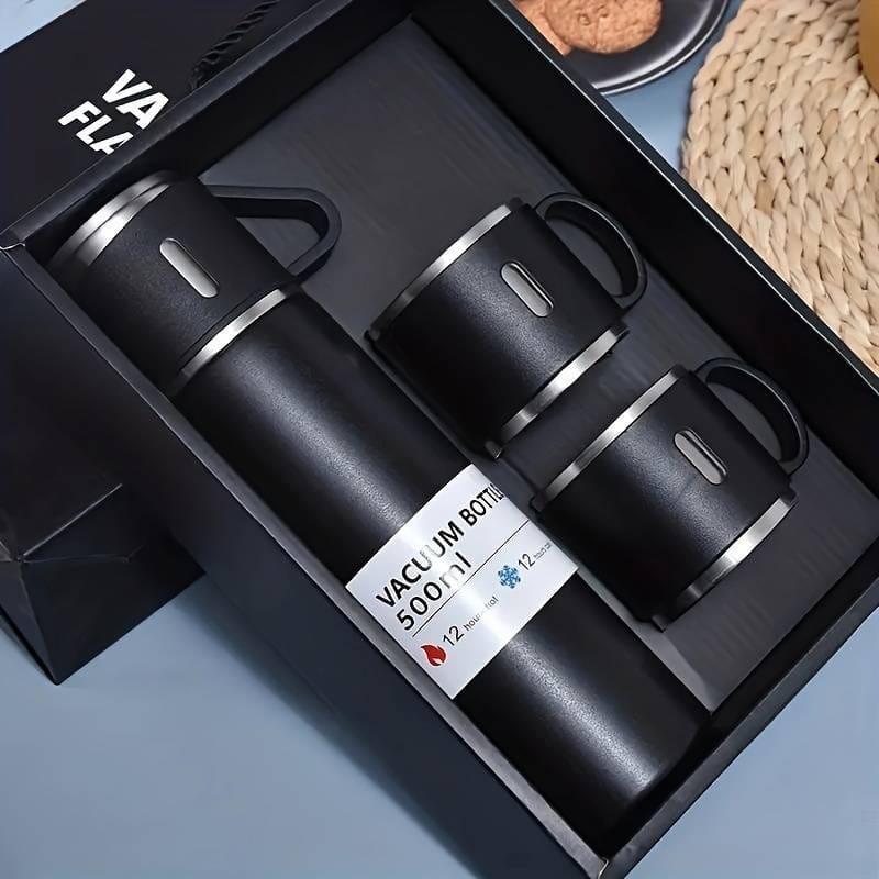 Hot And Cold,Vacuum Flask Set 500ml