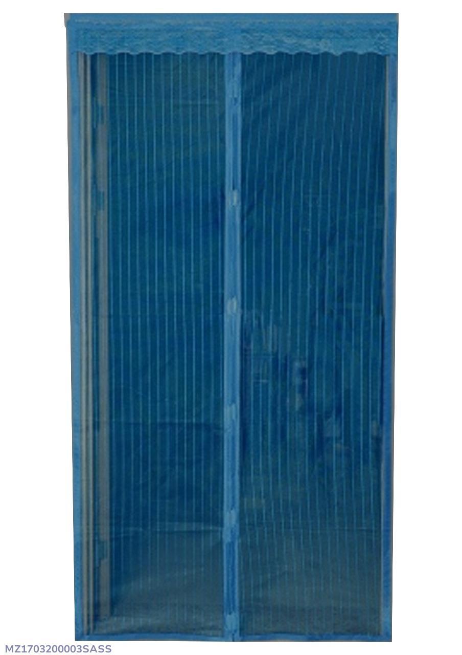 Textured Net Outdoor Curtains - 1 Pc, Brown & Green Home Decor