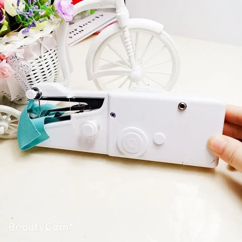 Portable Handy Stitch Machine, Mini Needle Cordless Clothes
