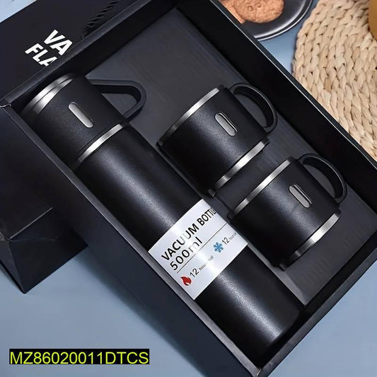 Hot And Cold,Vacuum Flask Set 500ml